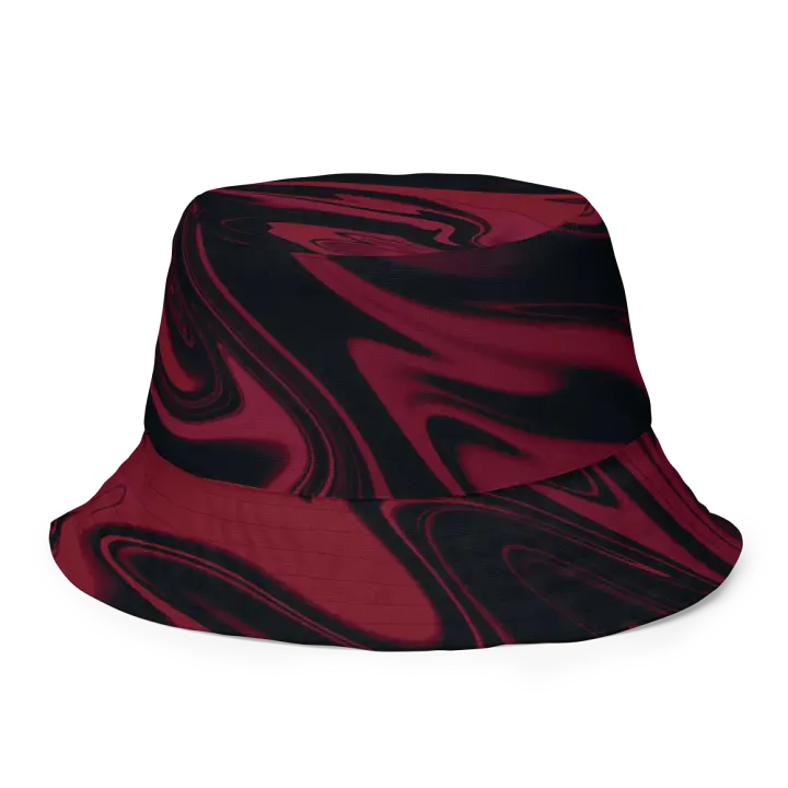 Stylish Swirl Reversible Bucket Hat product image (1)