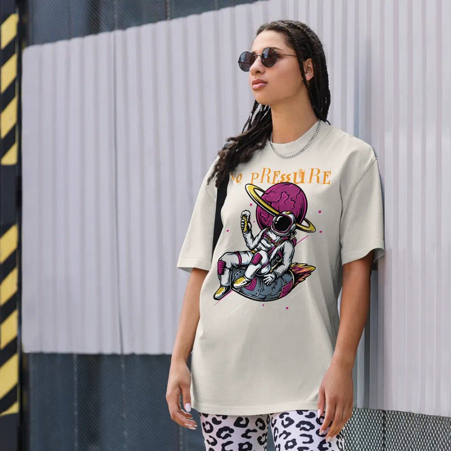 No pressure unisex t-shirt product image (2)