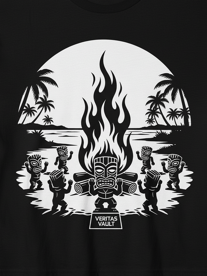 Glitch Tee - Tiki Beach Celebration product image (1)