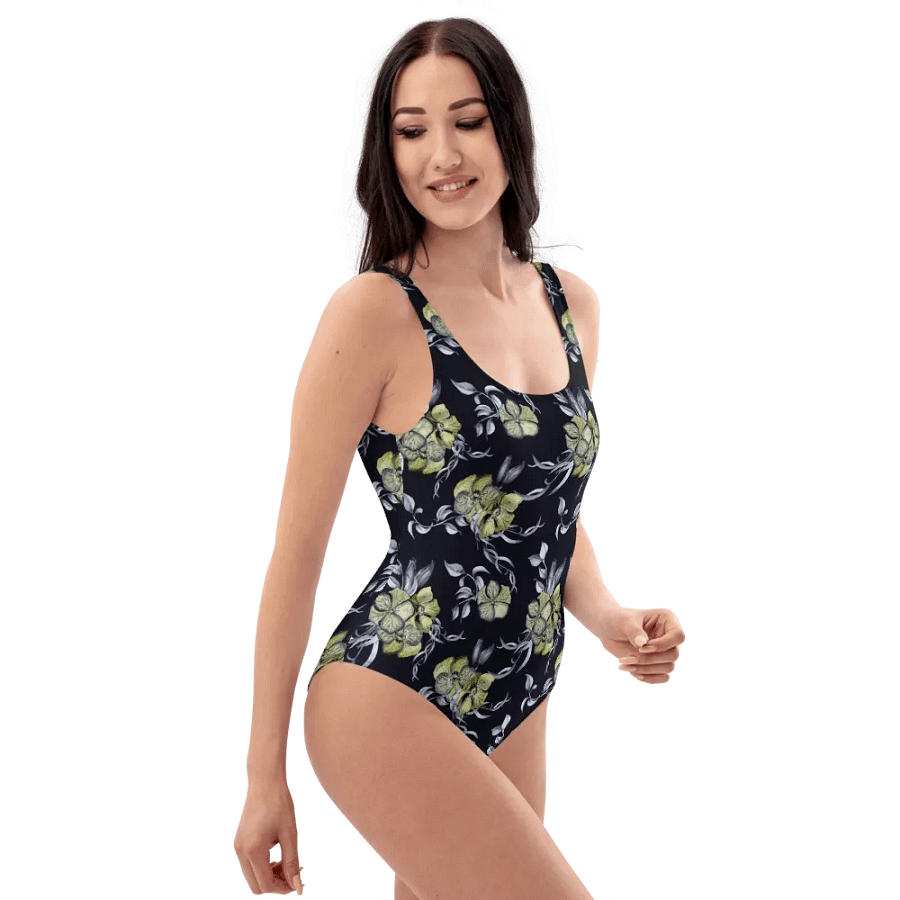 Gothic Flower | One-piece swimsuit product image (3)