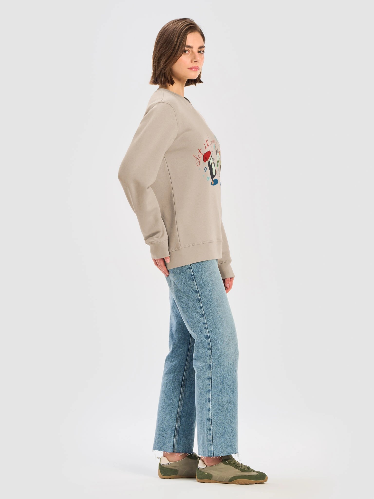 Let it Swing Christmas Sweatshirt product image (19)