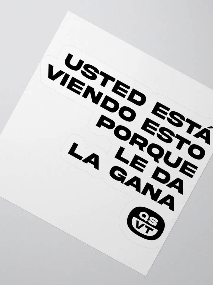 Calcomania DISCLAIMER product image (5)