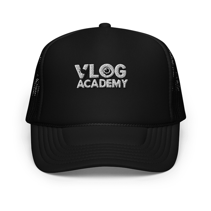 Vlog Academy Otto Foam Trucker Hat product image (1)