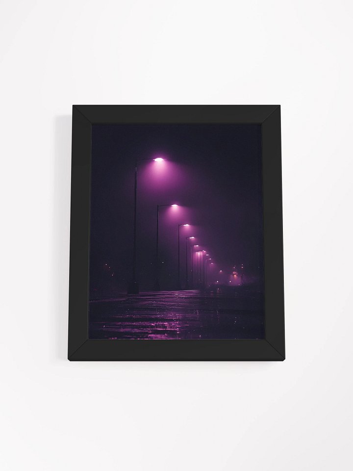 Purple Haze Pathway Framed Poster product image (2)