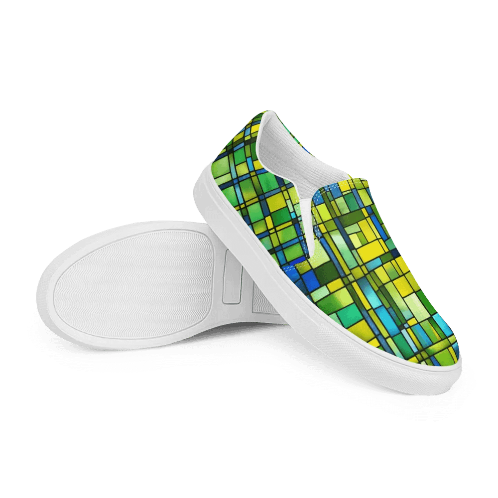 Mosaic Meadow Mens Slip-Ons product image (12)