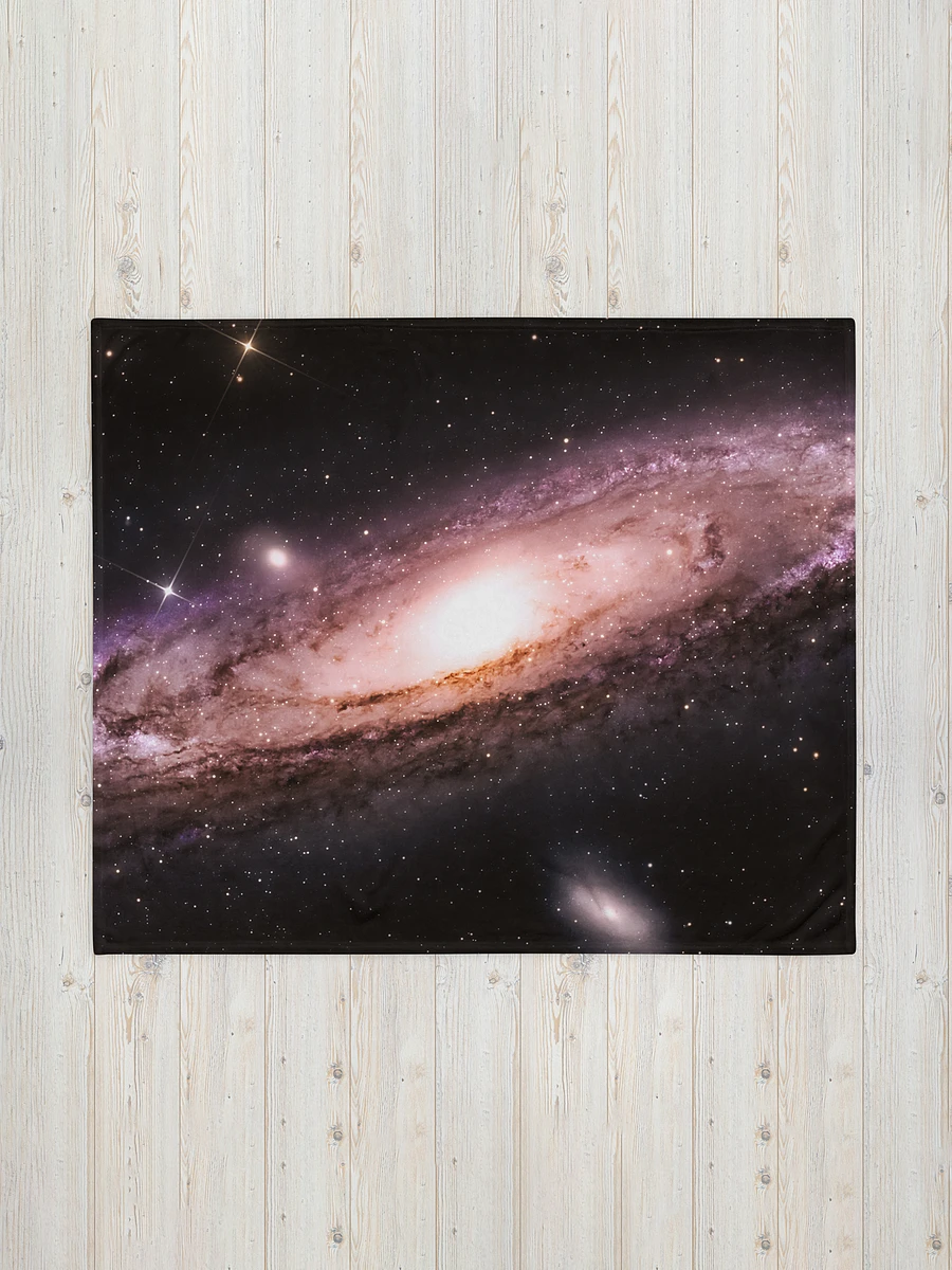 Andromeda Galaxy Throw Blanket product image (5)
