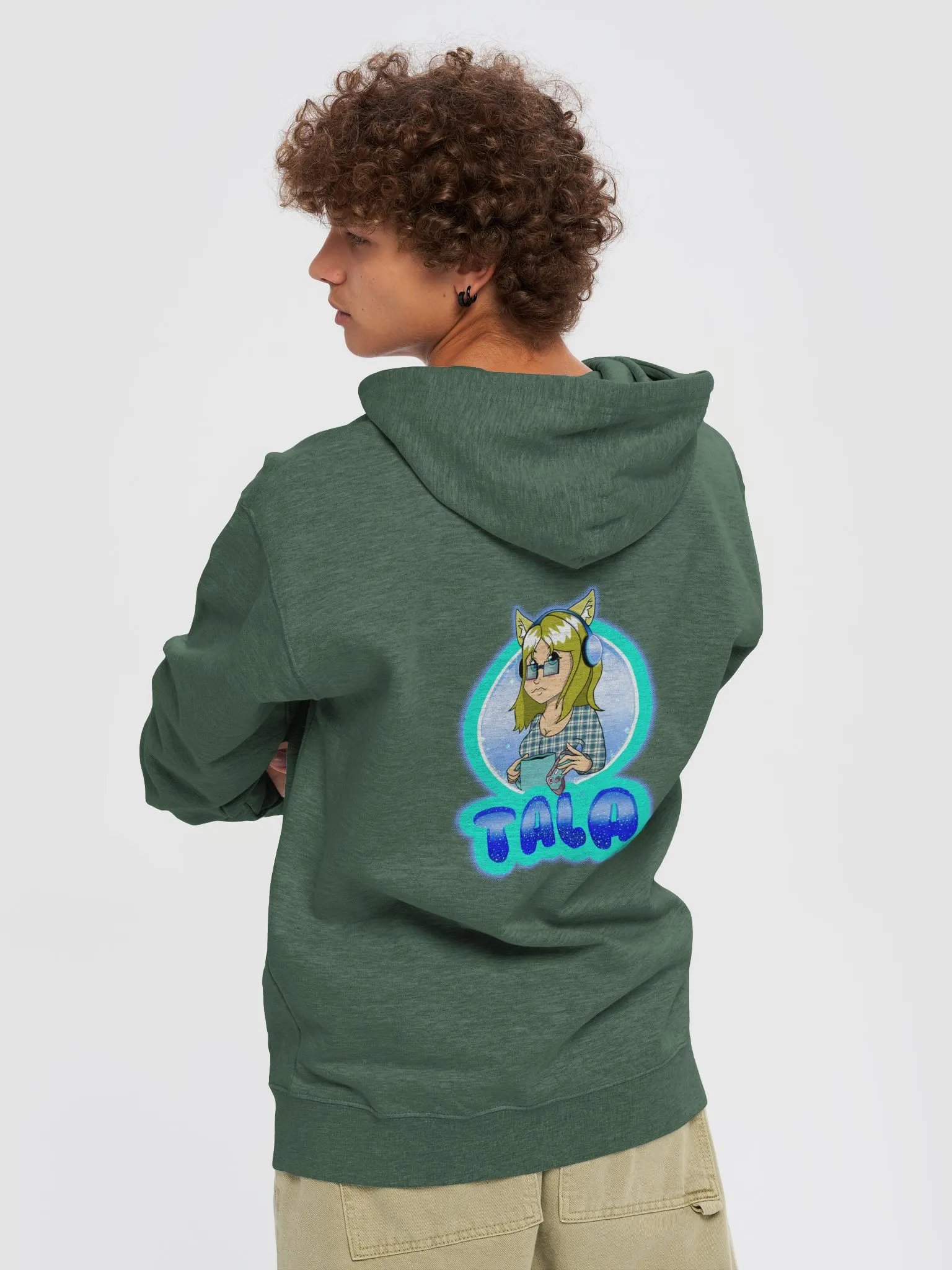 Gamer Cat Vibes Zip-Up Hoodie product image (24)