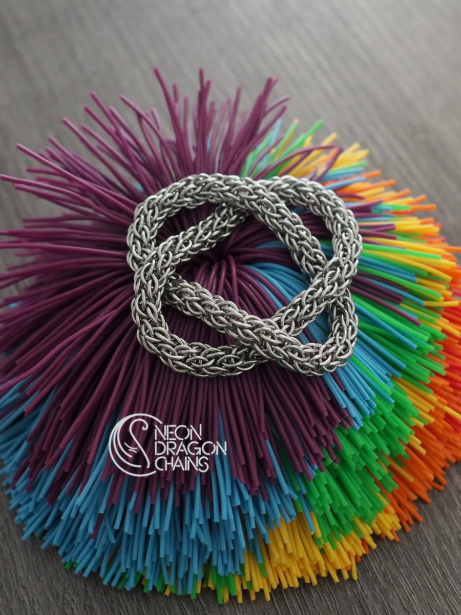 Infinity Fidget Spinner / Stainless Steel product image (3)