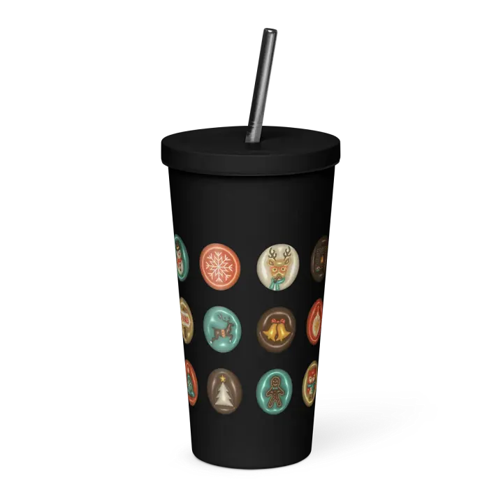 Christmas Charms Stainless Steel Tumbler product image (2)