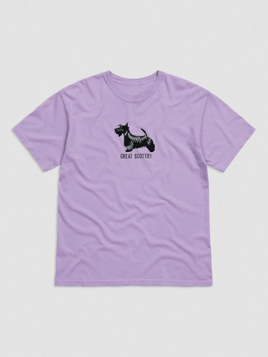 Great Scottie T-Shirt(Embroidered) of a Scottish Terrier product image (4)