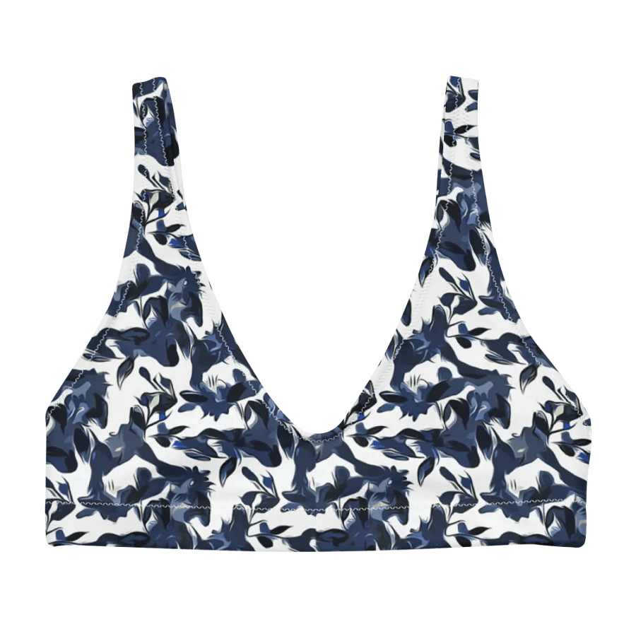 Wild Waves | Recycled Padded Bikini Top product image (8)