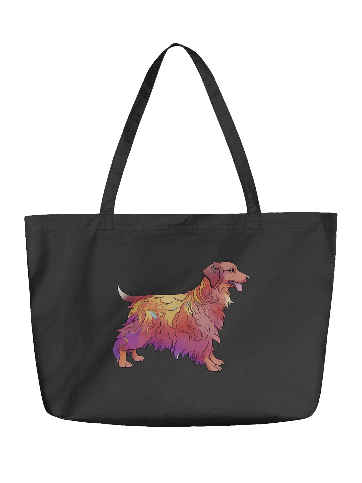 Golden Pup - Eco-conscious Organic Cotton Tote product image (1)