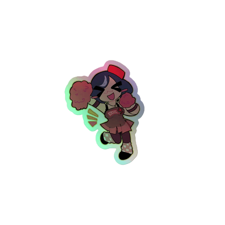 OFFICIAL MASH Cheerleader Masha Sticker product image (1)