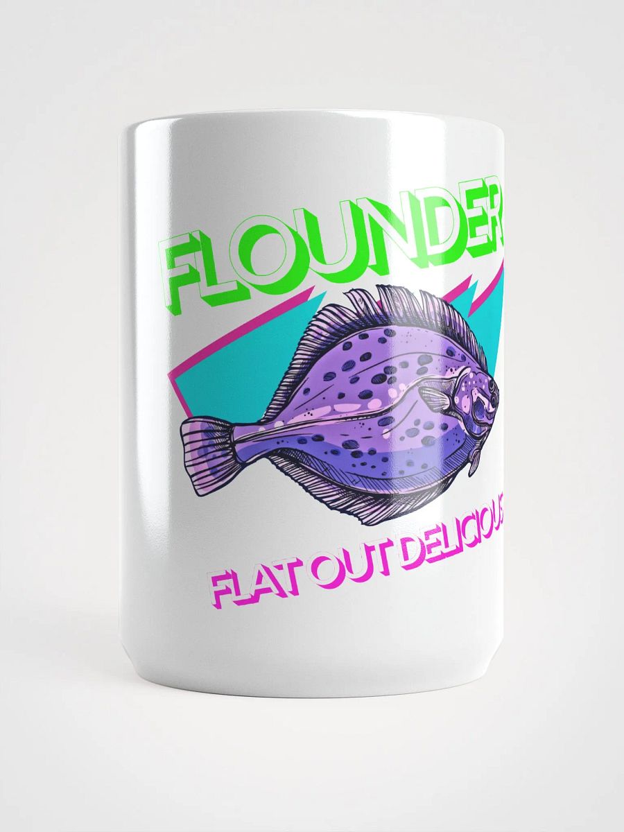 Flounder - Flat Out Delicious Radical Fishing Mug product image (5)