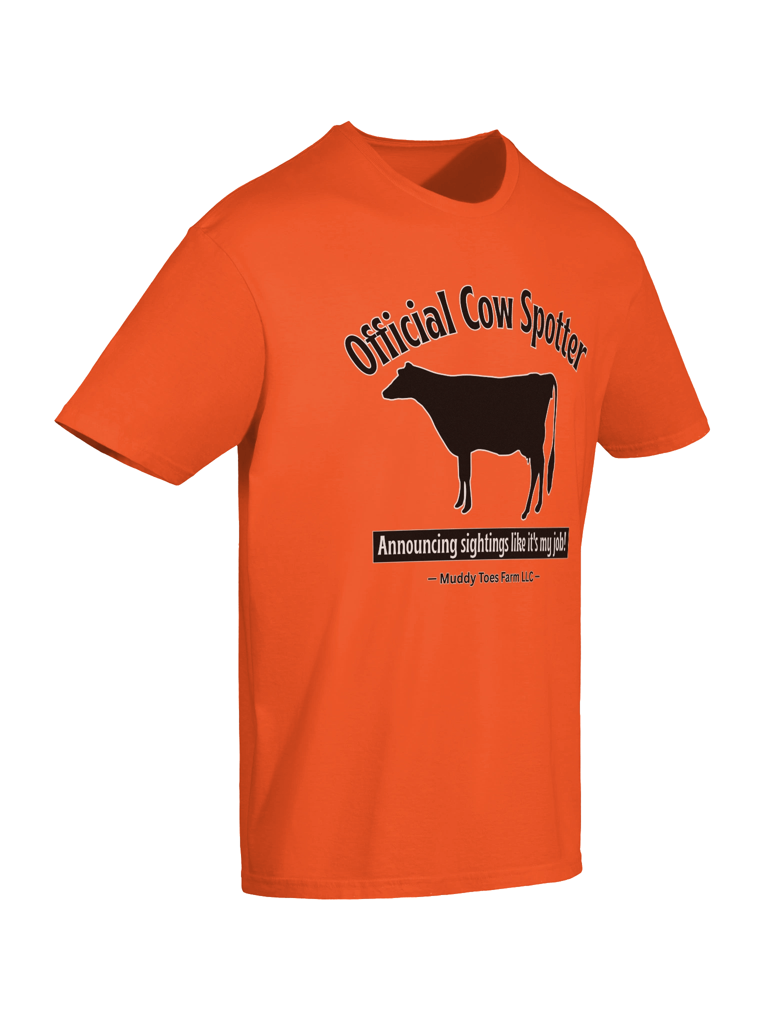 Official Cow Spotter Unisex T-Shirt (Adult) product image (8)
