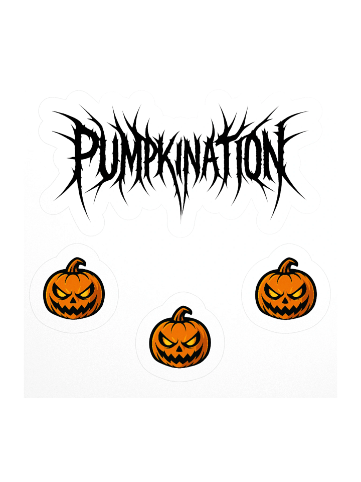 Pumpkination Sticker Set product image (2)