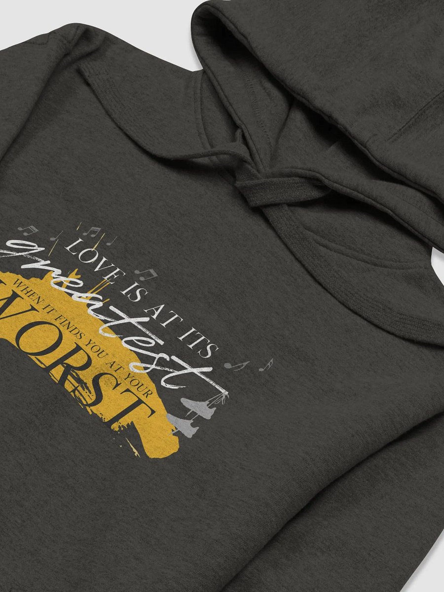 "Sunlight Girl" Premium Hoodie (Sunshine Yellow Art) product image (3)