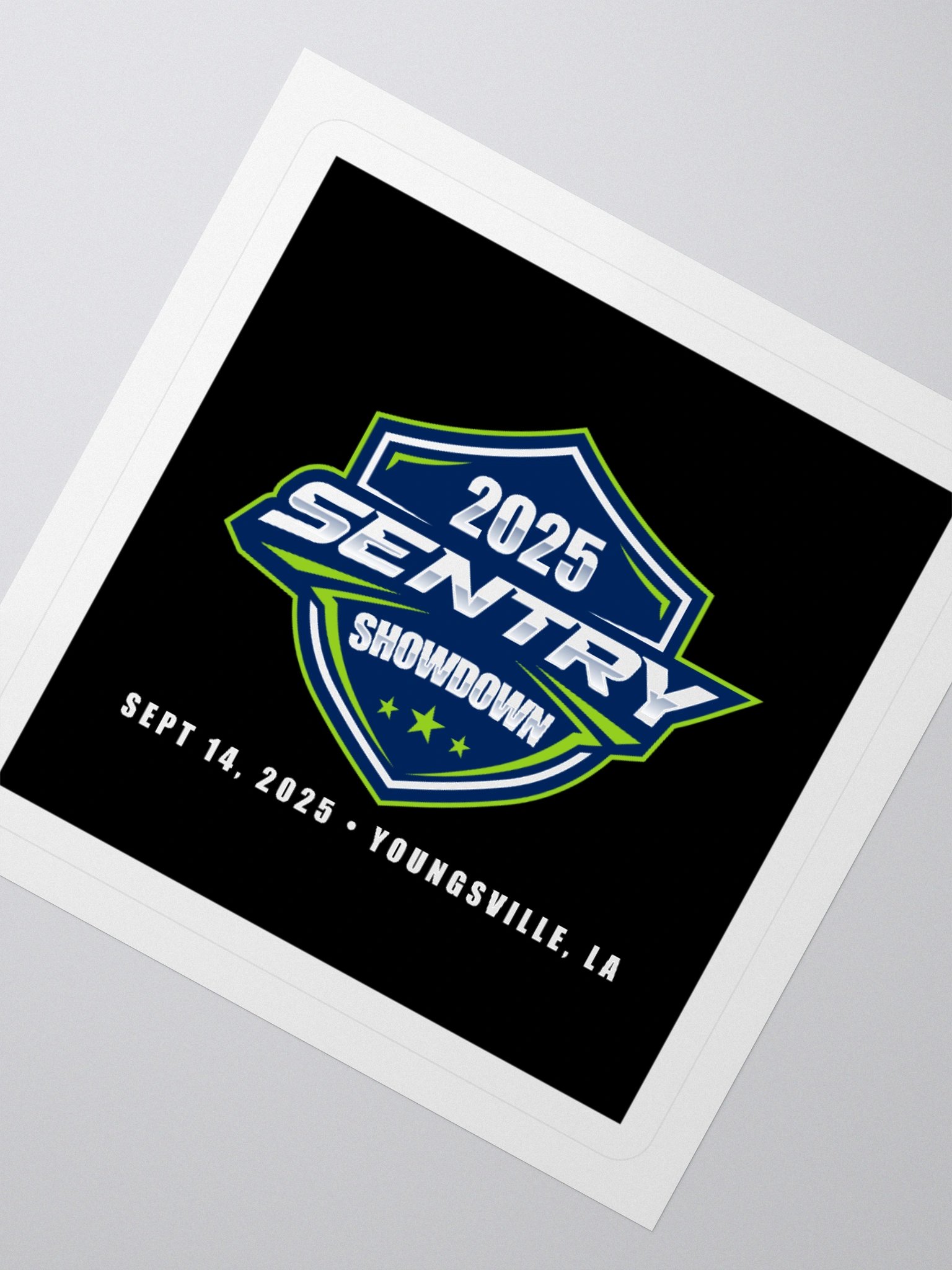 2025 Sentry Showdown Kiss Cut Stickers product image (6)
