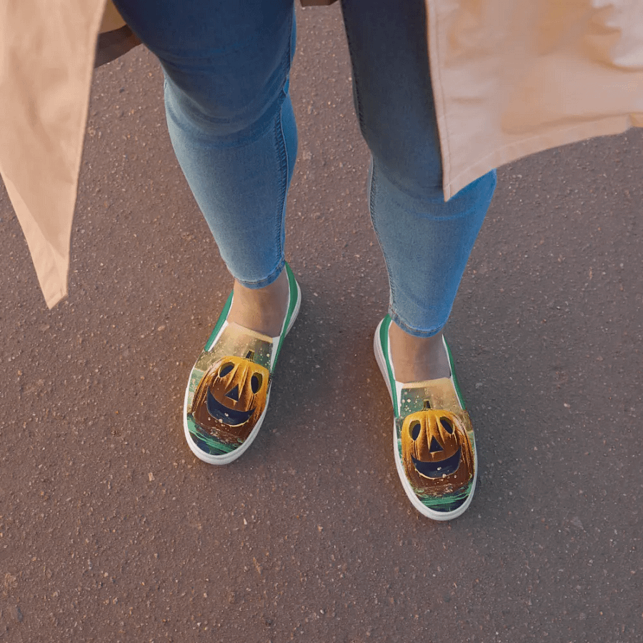 “SPOOKY SWIMZ” Women's Slip-on Shoez product image (4)