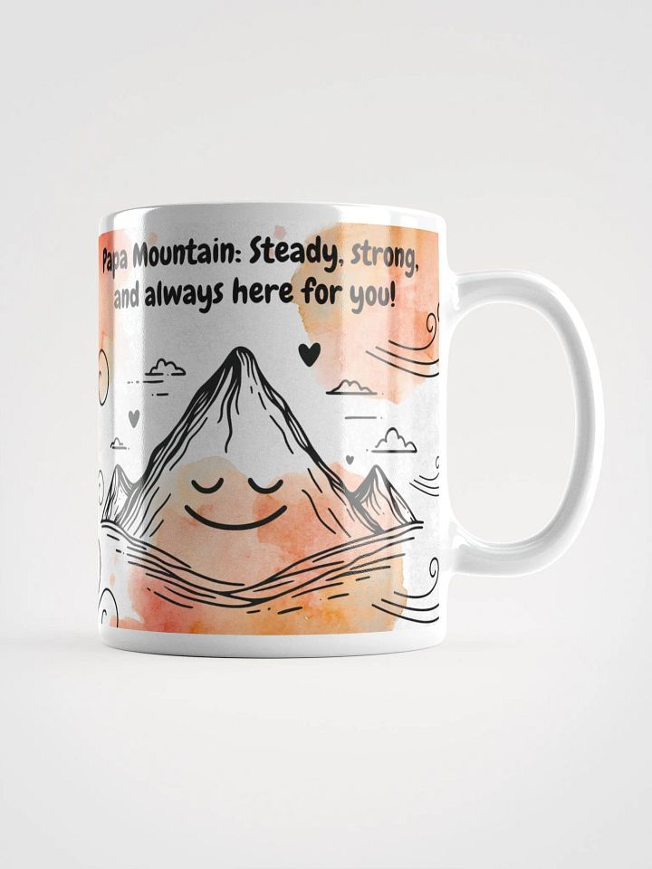 Papa Mountain Mug - Father’s Day Gift, Coffee Cup for Dad, Nature Dad Mug, Gift from Kids product image (2)