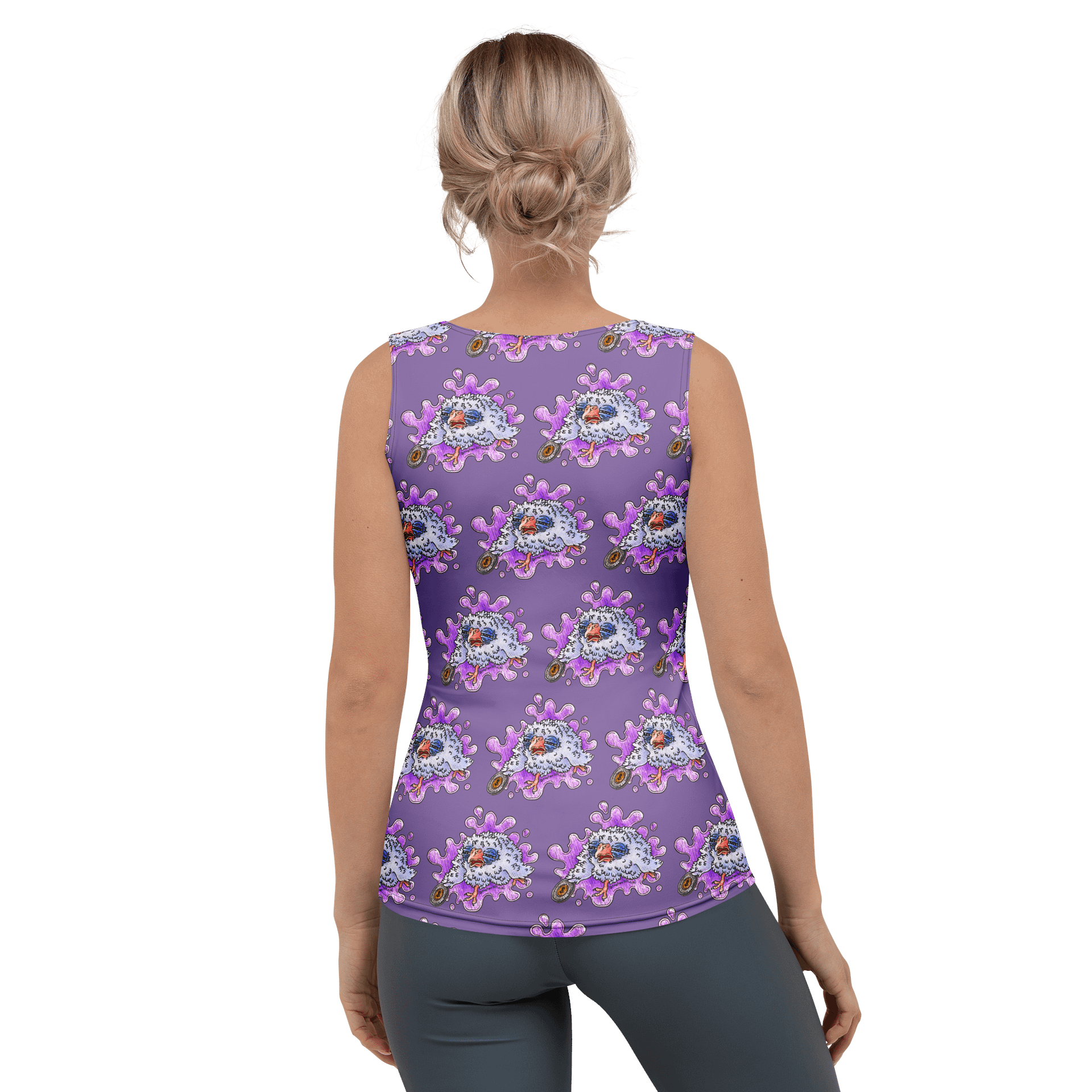Coin Bird All-Over Pront Tank Top product image (2)