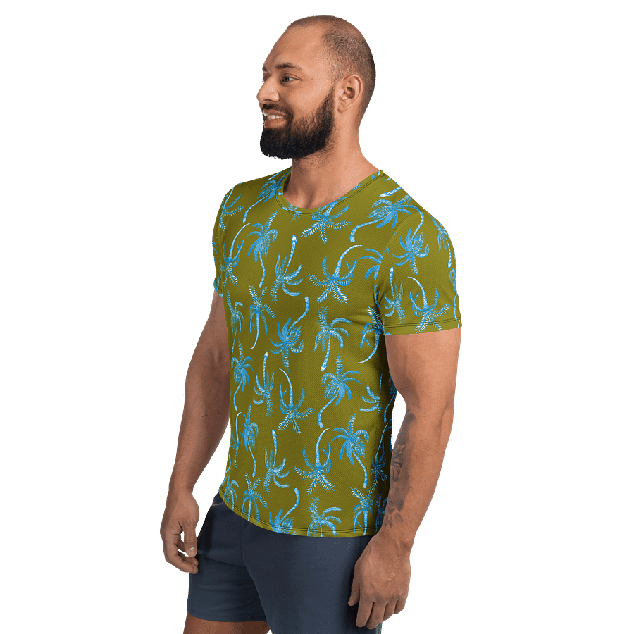 Neon Palmtree | Men´s Athletic T-Shirt product image (6)