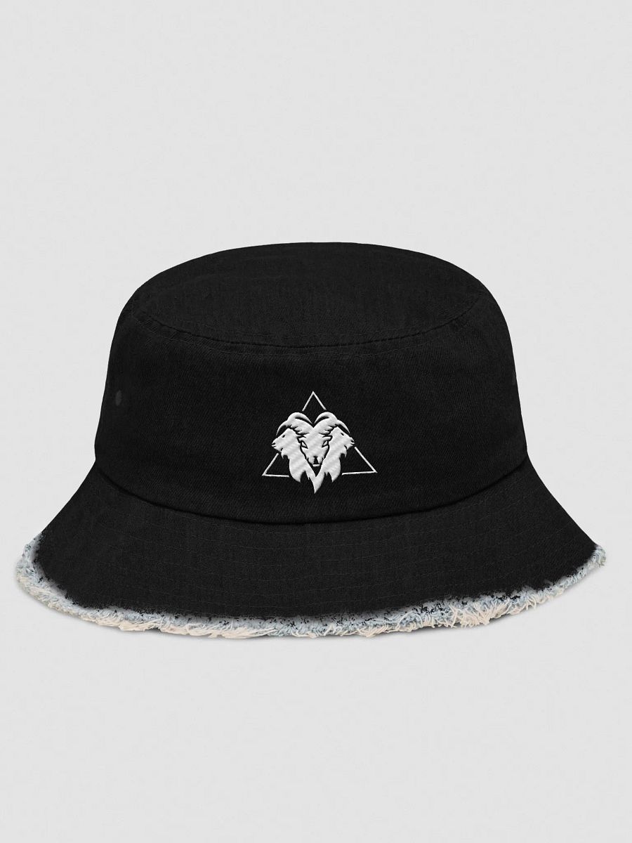 Goat Gang ( Capstone Distressed Denim Bucket Hat ) product image (1)