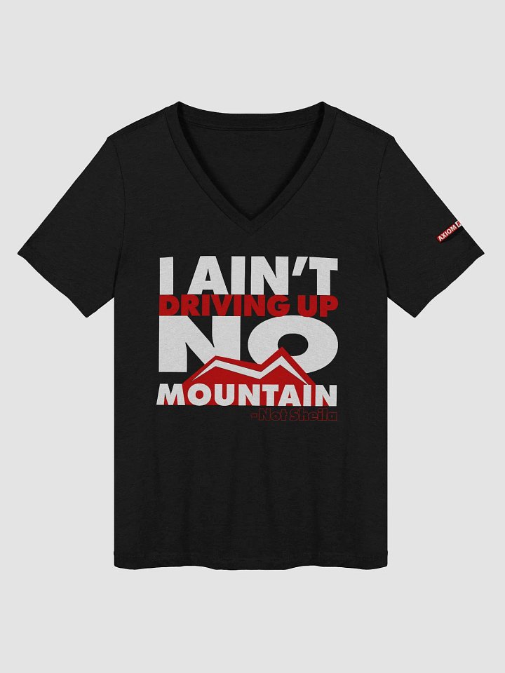 Not Sheila Women's V-Neck T-Shirt (White) product image (1)