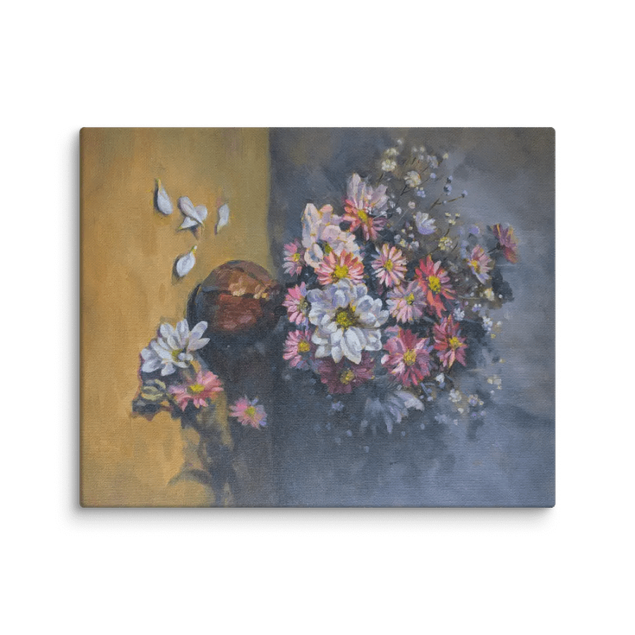 Flowers-Oil Painting Canvas Print product image (2)