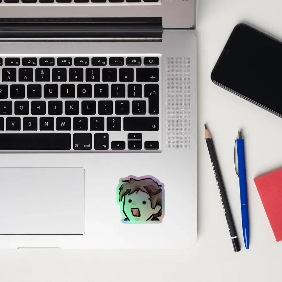 Chaabbz Wut Holographic Emote Sticker product image (12)