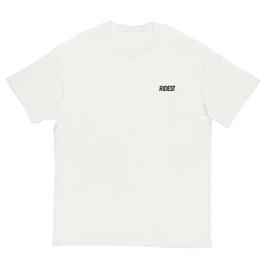 RIDES Plain Tee (White) product image (12)