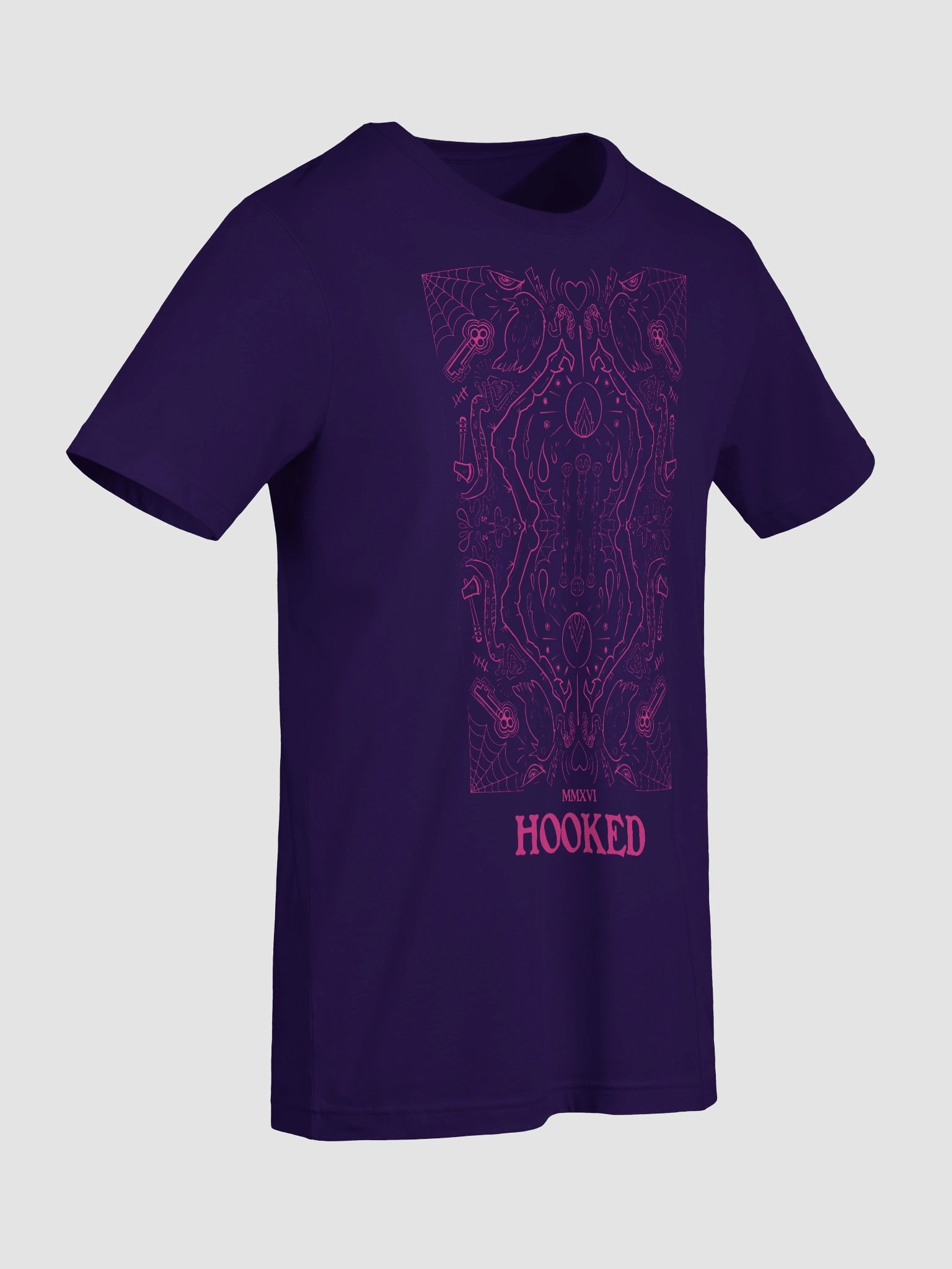 "Hooked" - Tee Pink Graphic Tee product image (9)