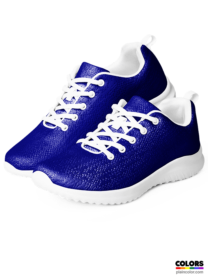 Women's Navy Blue Athletic Shoes Lace-up Sneakers product image (2)