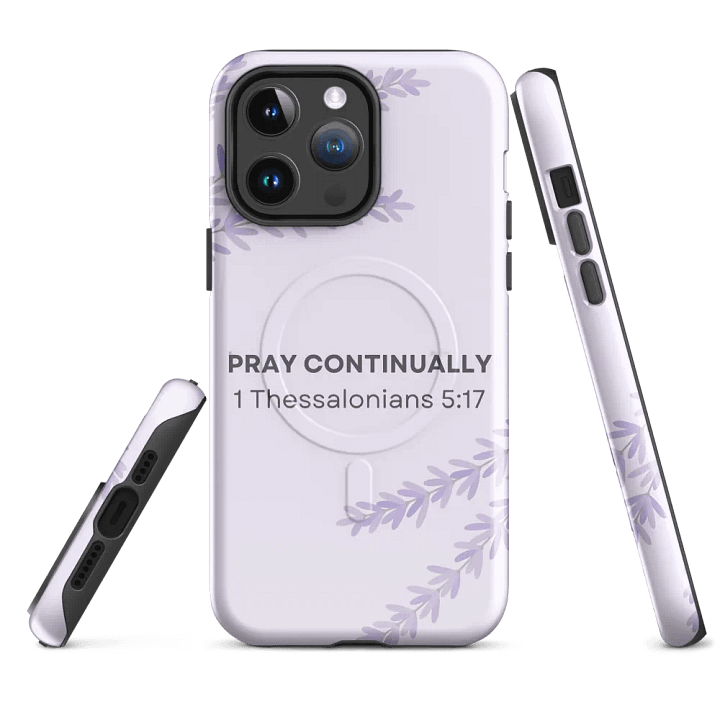 Continual Prayer Lavender MagSafe iPhone® Case product image (4)