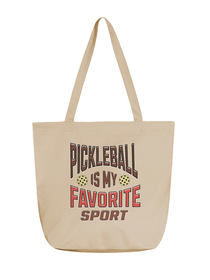 Pickleball Is My Favorite Sport Passion Eco Tote product image (5)