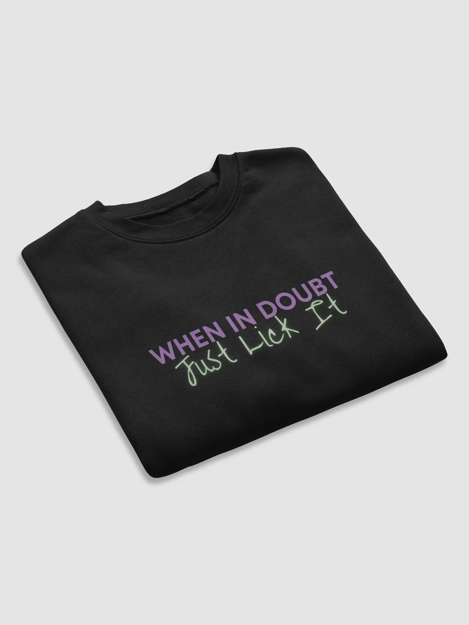 Just Lick It Cropped Sweatshirt product image (7)