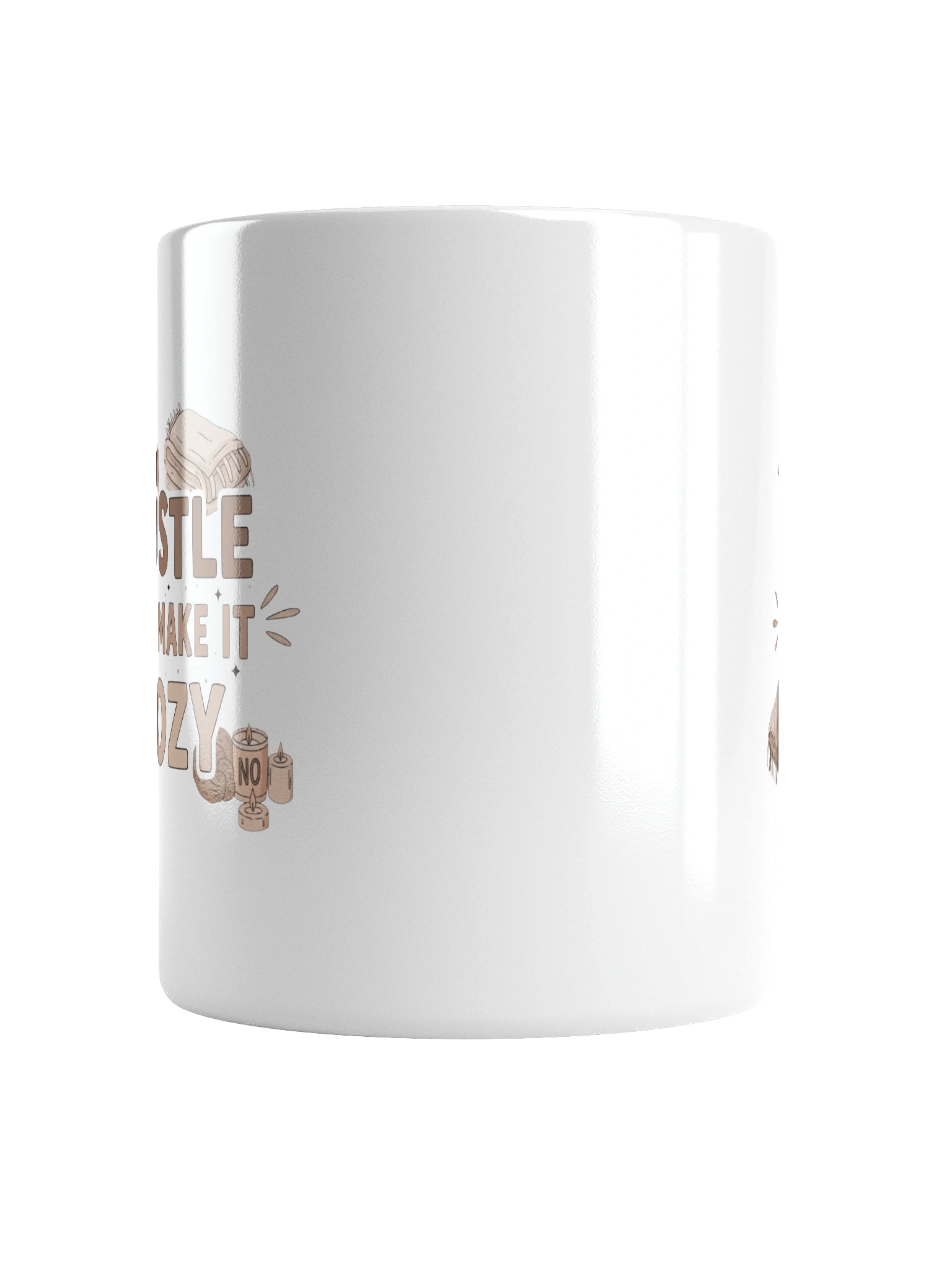 Hustle But Make It Cozy Mug – Inspirational Coffee Cup for Ambitious & Cozy Vibes product image (6)