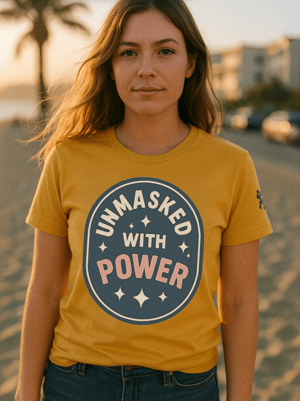 Unmask with Power T-shirt product image (1)