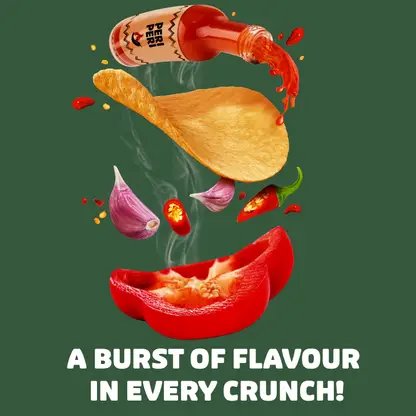 Pringles Potato Chips Peri Peri Flavor Pack of 4 product image (3)