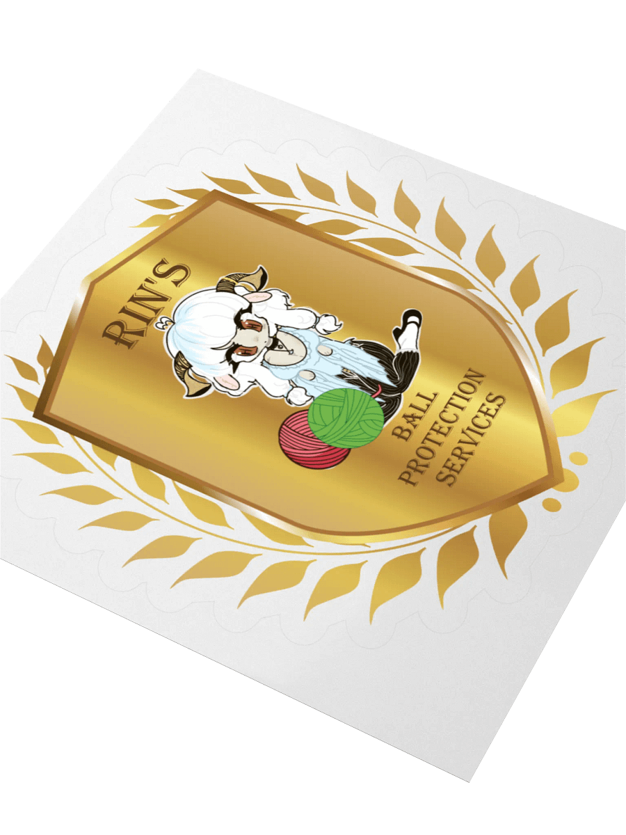 Rin's Ball Protection Services XL Sticker product image (3)