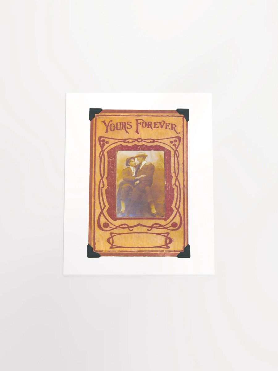 "Yours Forever" Vintage Photo - Print product image (4)