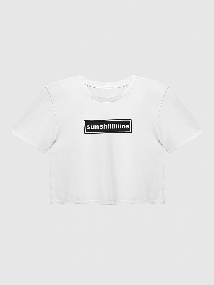 Suunshiiiiine Y2K Britpop Crop Baby Tee - Indie Band Inspired product image (2)