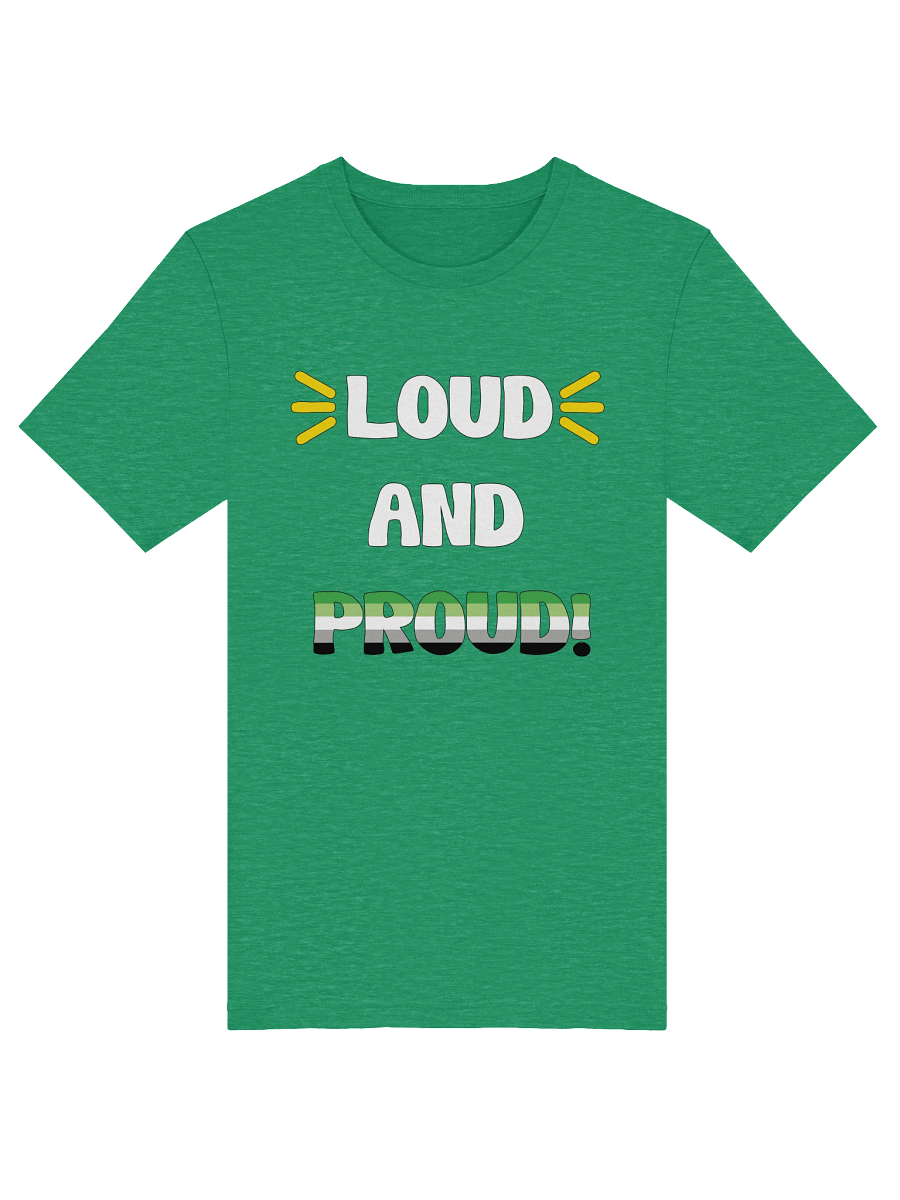 Loud and Proud Aromantic T-Shirt product image (46)