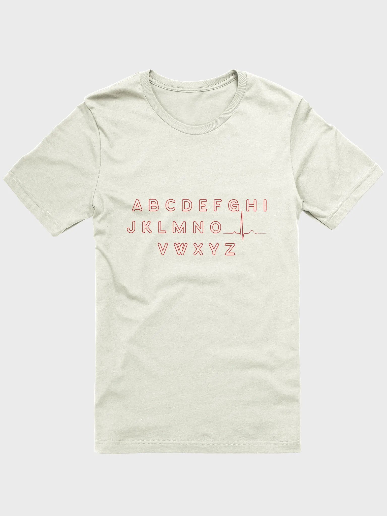 ECG t-shirt product image (6)