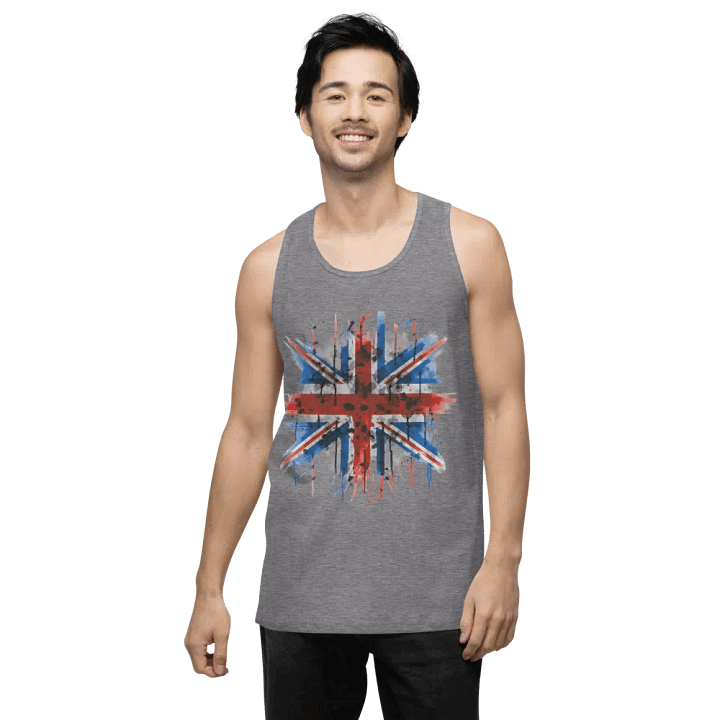 Urban Gaffiti Union Jack Mens Tank product image (2)