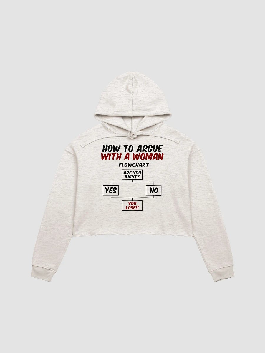 Light of Woman Cropped Hoodie product image (2)