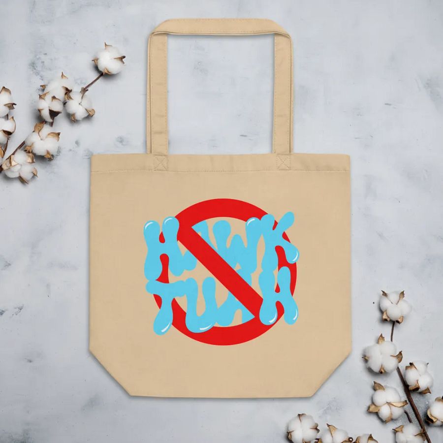No Hawk Tuah Eco-Friendly Tote Bag product image (4)