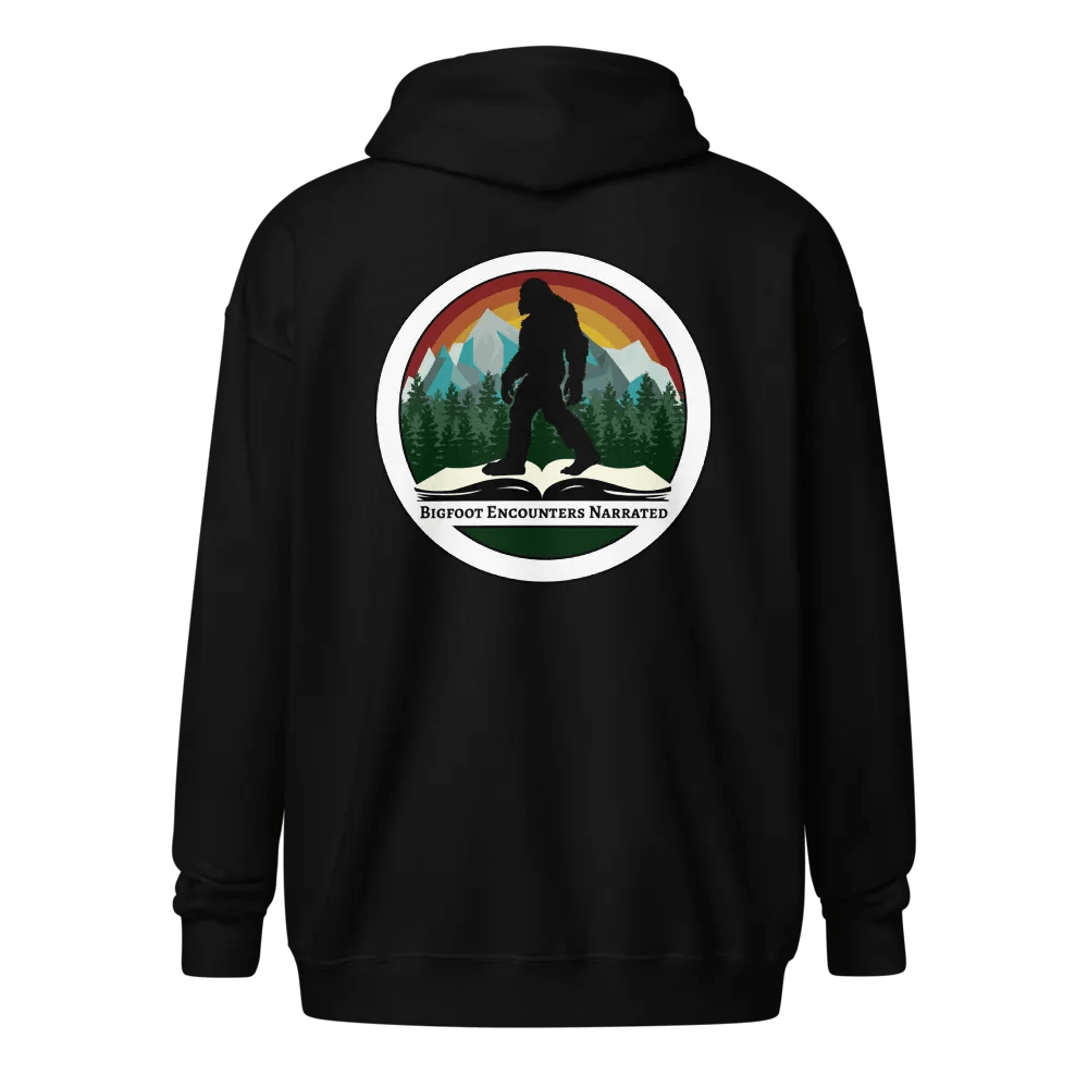 BIGFOOT ENCOUNTERS NARRATED BACK LOGO HOODIE product image (1)