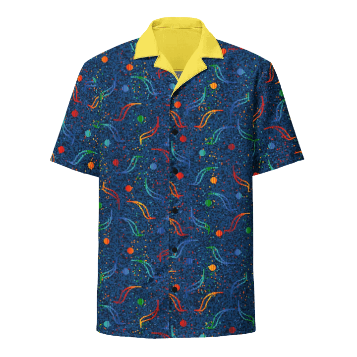 Bus Seat Pattern Hawaiian Shirt product image (2)