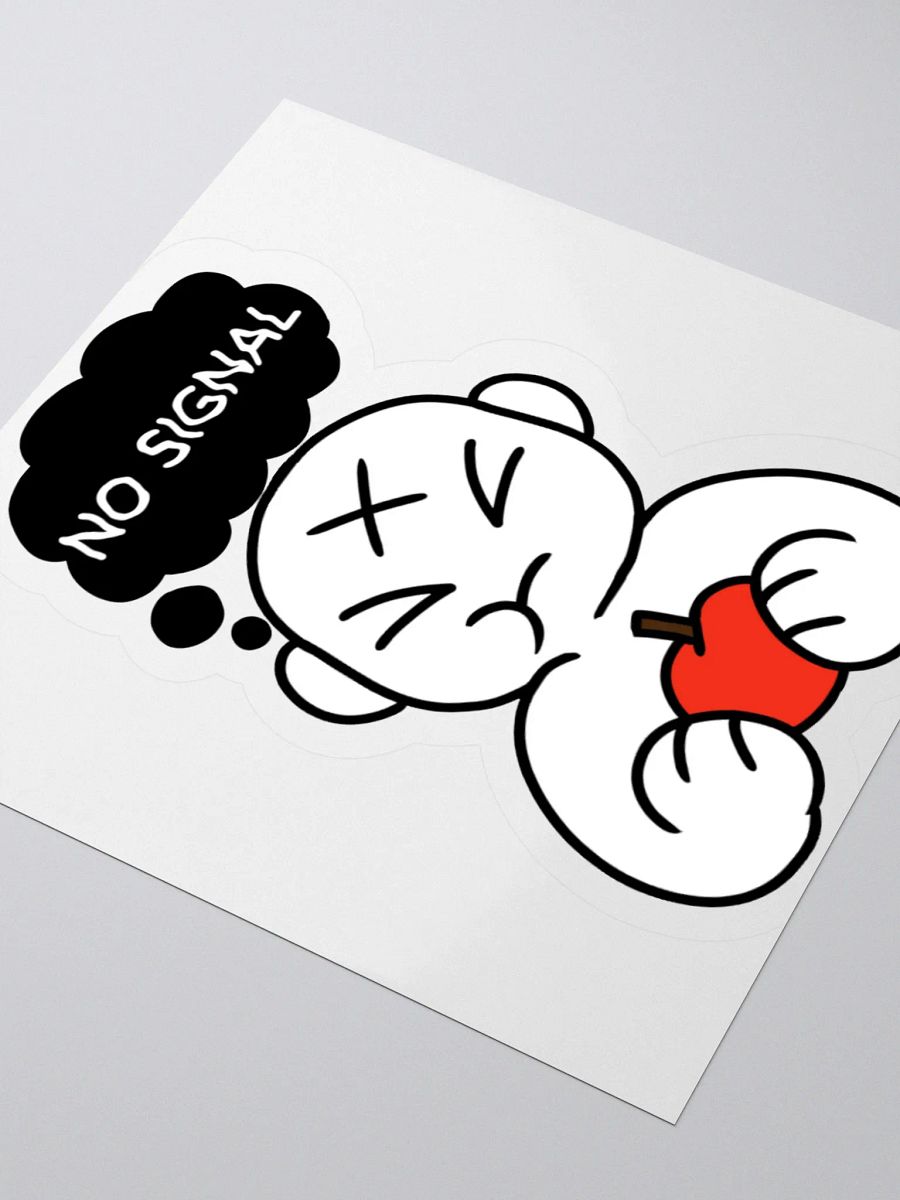 Aphantasia no signal sticker product image (7)